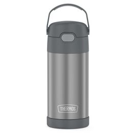 Thermos FUNtainer&reg; Stainless Steel Insulated Straw Bottle - 12oz - Grey